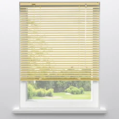 Kwantum Aluminium Jaloezieën|Houten Jaloezieën*Aluminium Jaloezie Belle 25mm Geel