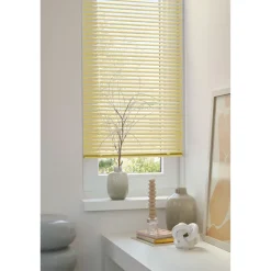 Kwantum Aluminium Jaloezieën|Houten Jaloezieën*Aluminium Jaloezie Belle 25mm Geel