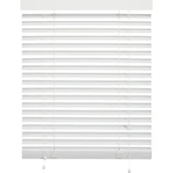 Kwantum Houten Jaloezieën*Bamboe Jaloezie Jax Wit 80x175 Cm 080X175CM