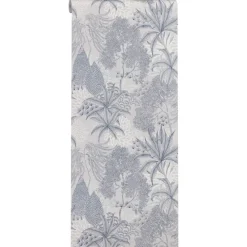 Kwantum Vliesbehang*Behang Anne Blauw