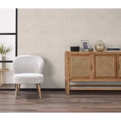 Kwantum Vliesbehang*Behang Cynthia Beige