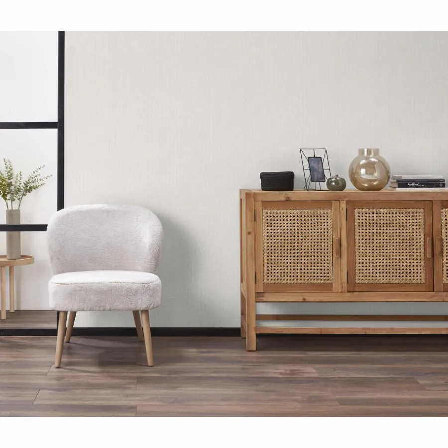 Kwantum Vliesbehang*Behang Dani Wit