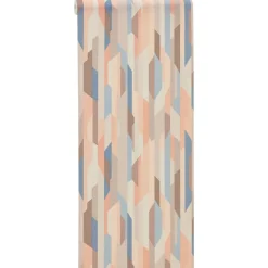 Kwantum Vliesbehang*Behang Esmee Roze