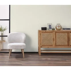 Kwantum Vliesbehang*Behang Lina Wit