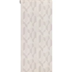 Kwantum Vliesbehang*Behang Ruby Beige