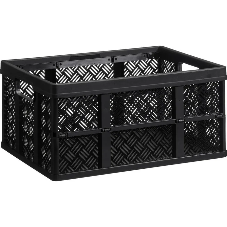 Kwantum Opbergboxen & Lades*Boodschappenkrat Zwart 32 Liter