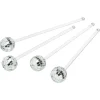Kwantum Kerstservies*Cocktailsticks Disco Zilver - 4 Stuks