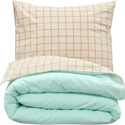 Kwantum Dekbedovertrekken|Beddengoed*Dekbedovertrek Andy Mint 240x240 Cm 240X240CM