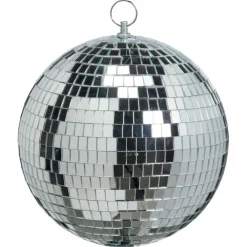 Kwantum Kerstdecoratie*Discobal Zilver ⌀20 Cm ø 20 Cm