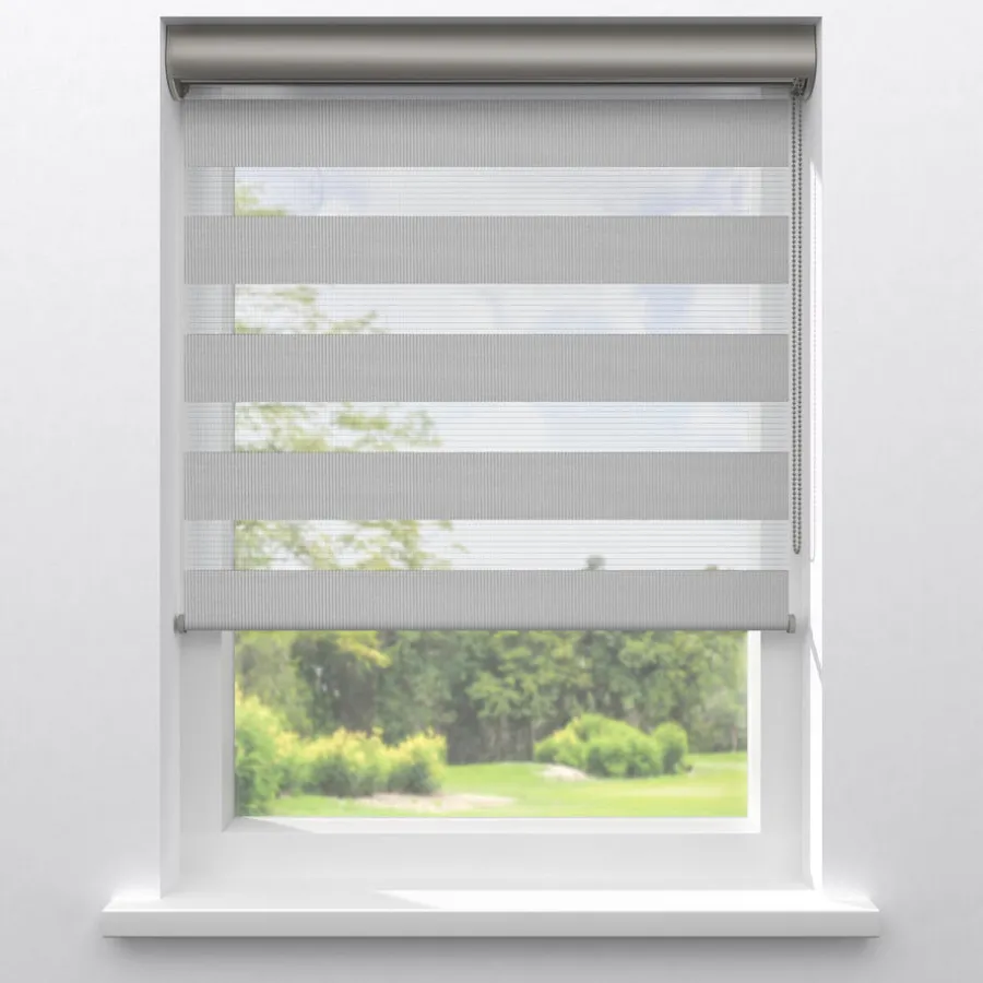 Kwantum Duo-Rolgordijnen*Duo Rolgordijn Dean Grijs