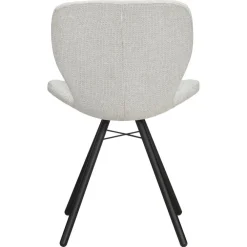 Kwantum Eetkamerstoelen*Eetkamerstoel Lucca Lichtgrijs Mid.Grijs