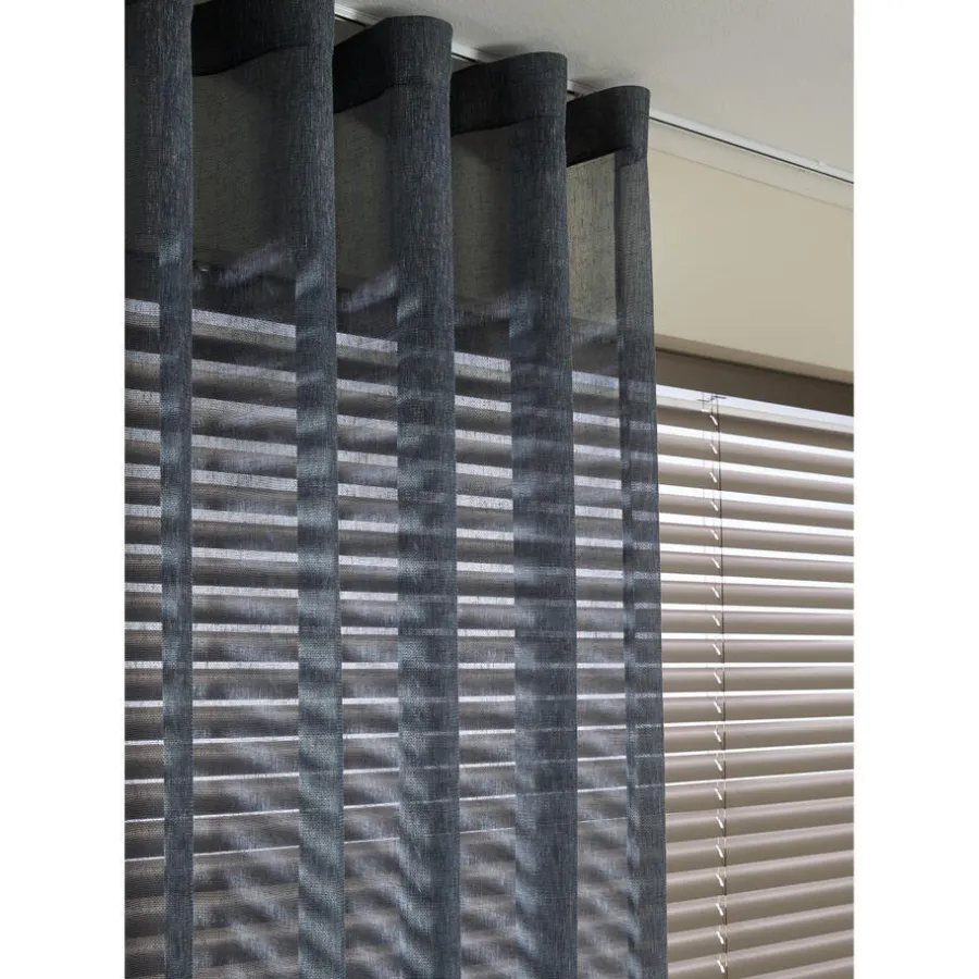 Kwantum Aluminium Jaloezieën|Houten Jaloezieën*Fenstr Aluminium Jaloezie Carlin 50mm Taupe