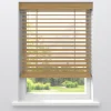 Kwantum Aluminium Jaloezieën|Houten Jaloezieën*Fenstr Bamboe Jaloezie Wietze Honing 50mm