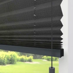 Kwantum Plisségordijnen*Fenstr Plissé Lina Transparant Antraciet