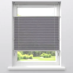 Kwantum Plisségordijnen*Fenstr Plissé Lina Transparant Grijs