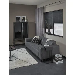 Kwantum Plisségordijnen*Fenstr Plissé Mara Zwart Lichtdoorlatend