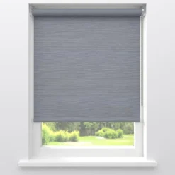 Kwantum Rolgordijnen*Fenstr Rolgordijn Jara Grijs Lichtdoorlatend LichtGrijs
