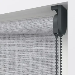 Kwantum Rolgordijnen*Fenstr Rolgordijn Jeske Grijs Lichtdoorlatend