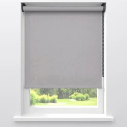 Kwantum Rolgordijnen*Fenstr Rolgordijn Livia Transparant Grijs