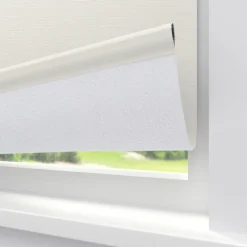 Kwantum Rolgordijnen*Fenstr Rolgordijn Lynn Off-White Verduisterend Offwhite