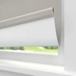 Kwantum Rolgordijnen*Fenstr Rolgordijn Noor Cement Verduisterend Greige