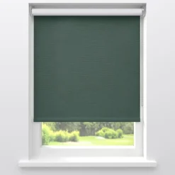 Kwantum Rolgordijnen*Fenstr Rolgordijn Noor Donker Groen Verduisterend Dr.Groen