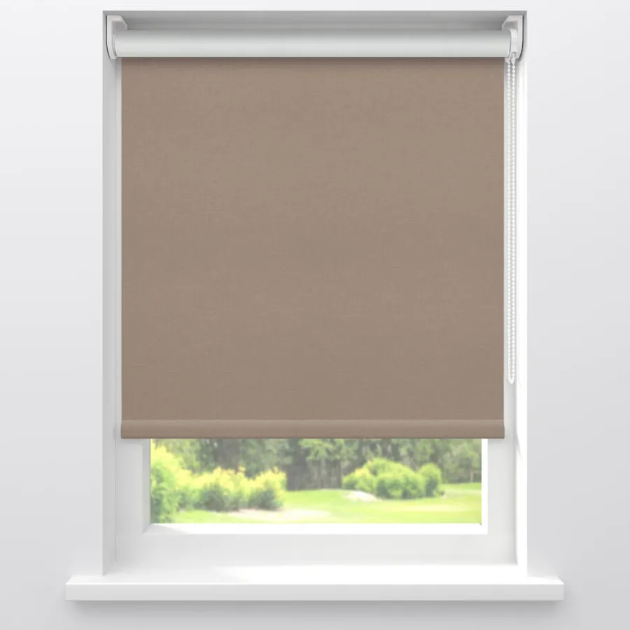 Kwantum Rolgordijnen*Fenstr Rolgordijn Noor Verduisterend Taupe
