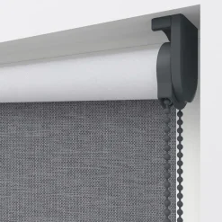 Kwantum Rolgordijnen*Fenstr Rolgordijn Sara Verduisterend Grijs