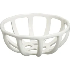 Kwantum Decoratie Schalen|Schalen*Fruitschaal Lisen Wit