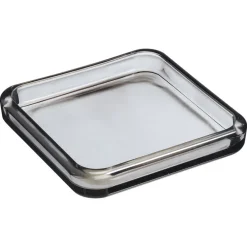 Kwantum Kaarsenplateaus|Kaarsenplateaus*Glazen Plateau Lisa Grijs