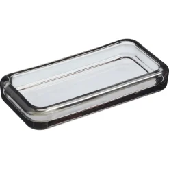 Kwantum Kaarsenplateaus|Kaarsenplateaus*Glazen Plateau Liss Grijs