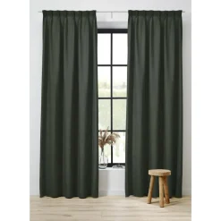 Kwantum Vouwgordijnen|Gordijnen*Gordijn Angela Groen