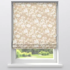 Kwantum Vouwgordijnen|Gordijnen*Gordijn Balou Naturel