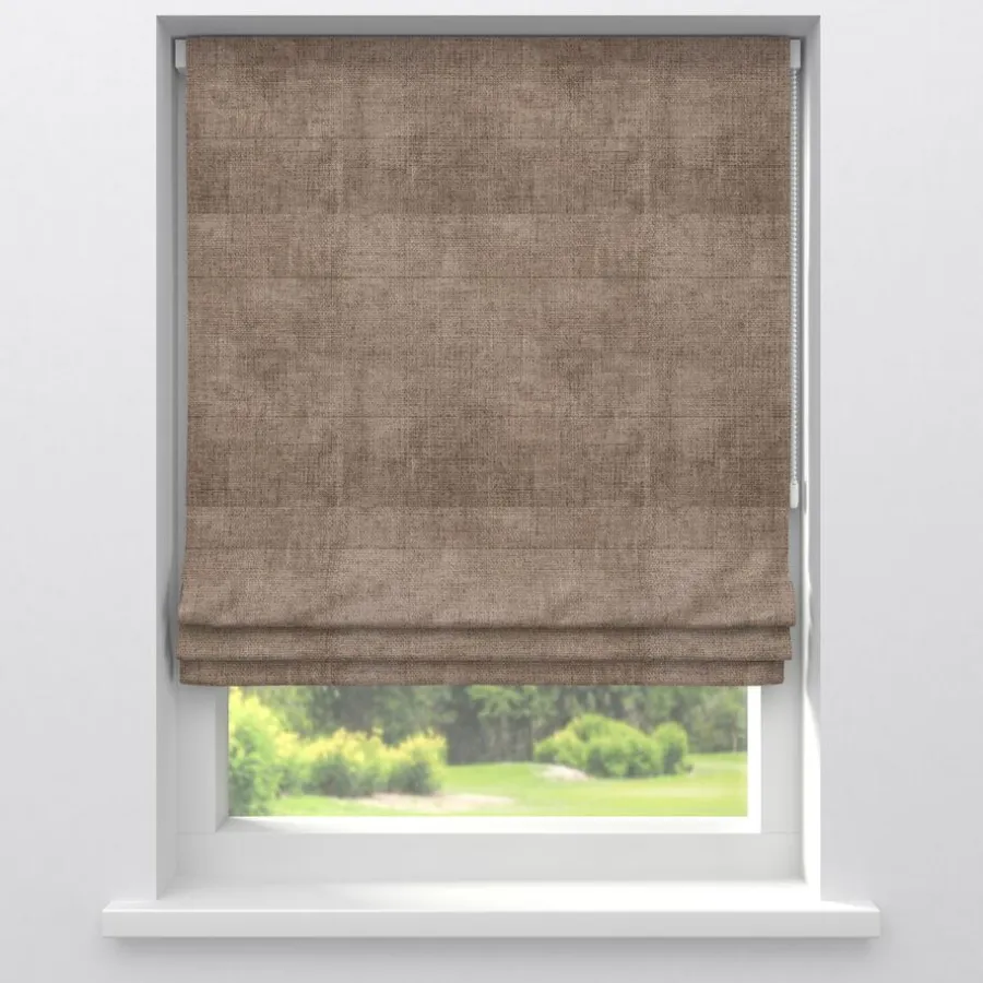 Kwantum Vouwgordijnen|Gordijnen*Gordijn Cleo Bruin