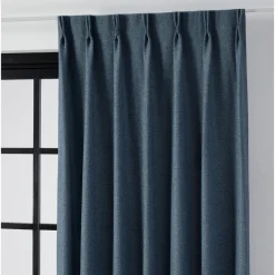 Kwantum Vouwgordijnen|Gordijnen*Gordijn Koen Blauw