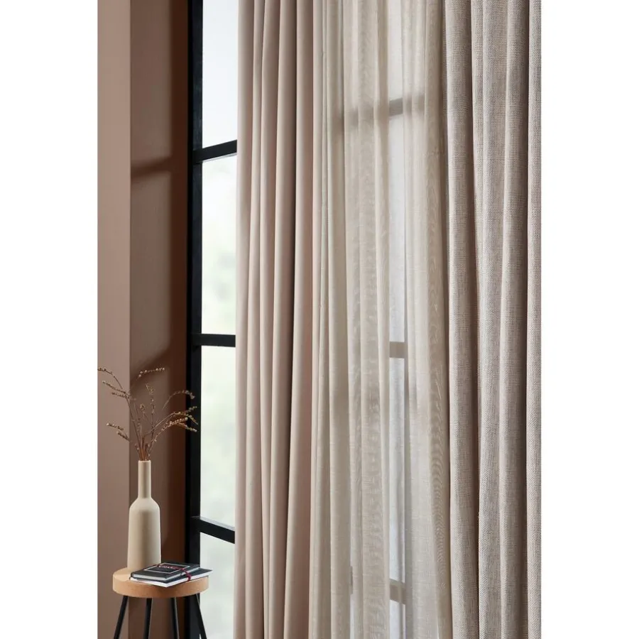 Kwantum Gordijnen*Gordijn Kyan Zand