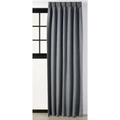 Kwantum Vouwgordijnen|Gordijnen*Gordijn Maan Donkergrijs Dr.Grijs