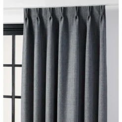 Kwantum Vouwgordijnen|Gordijnen*Gordijn Maan Donkergrijs Dr.Grijs