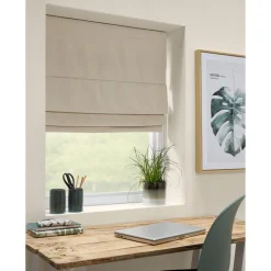 Kwantum Vouwgordijnen|Gordijnen*Gordijn Sanne Beige