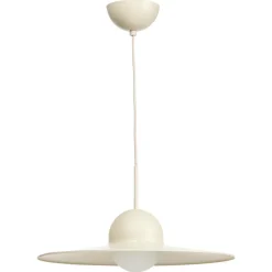 Kwantum Hanglampen*Hanglamp Beanie Off-white ø 45x120 Cm Ø045X120CM