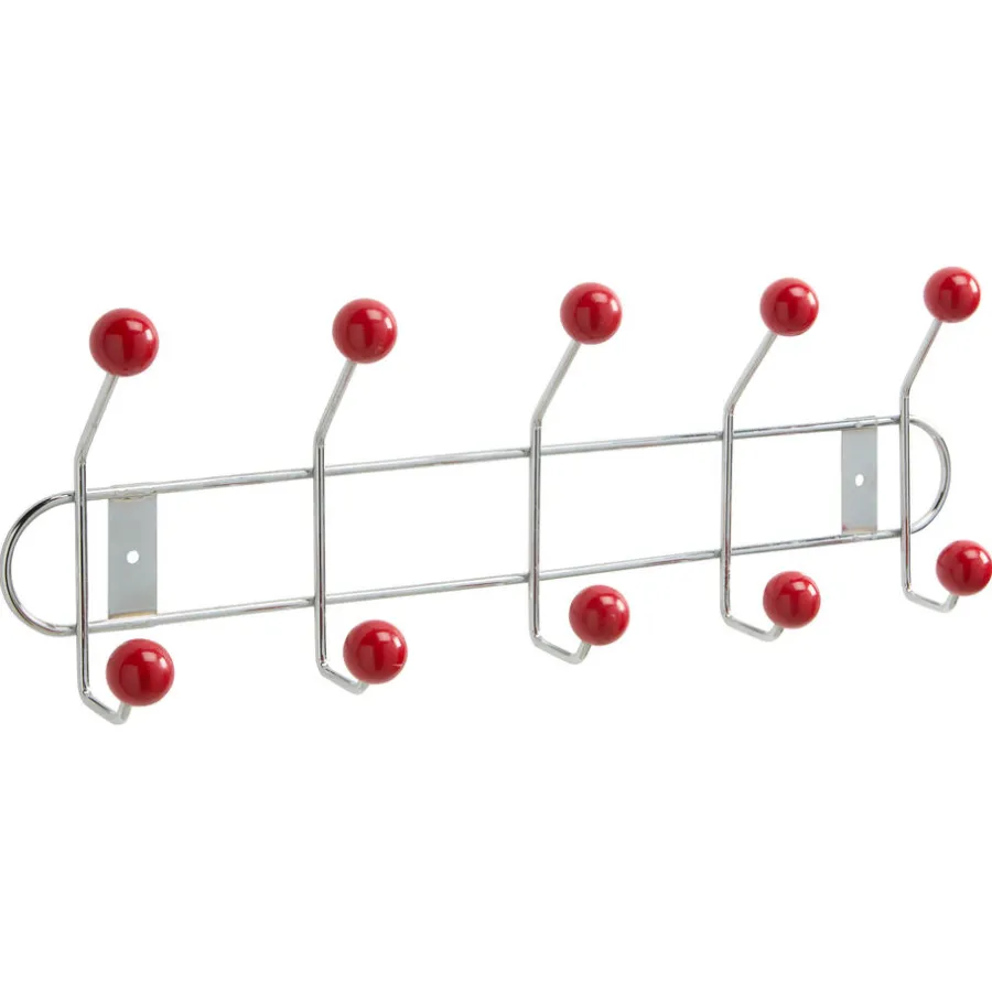 Kwantum Kapstokken*Kapstok Retro Rood