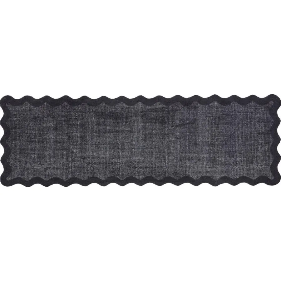 Kwantum Vloerkleden|Vloerkleden Kinderkamer*Keukenloper Kars Antraciet