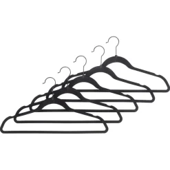 Kwantum Kapstokken*Kledinghanger Velvet Zwart