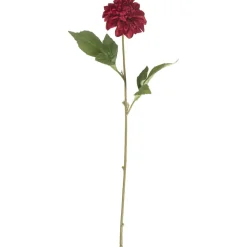 Kwantum Kunstplanten & Kunstbloemen*Kunstbloem Dahlia Bordeaux