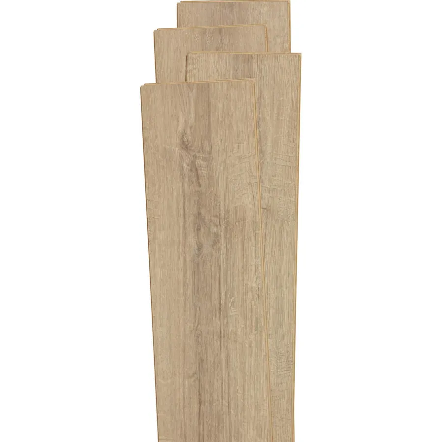 Kwantum Extra Breed Laminaat|Houtlook Laminaat*Laminaat Hazelton Bruin Eiken XL Plank Je berekent hoeveel meters je nodig hebt door lengte en breedte in te vullen