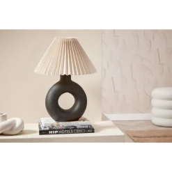 Kwantum Lampenvoeten*Lampvoet Cirkel Zwart