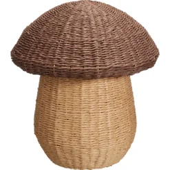 Kwantum Manden*Mand Paddenstoel Naturel ø 45x47 Cm Ø045X047CM