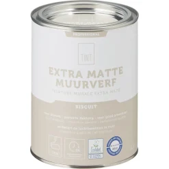 Kwantum Muurverf*Muurverf Professional Biscuit 1 L 1L