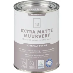 Kwantum Muurverf*Muurverf Professional Bohemian Purple 1 L 1L