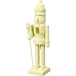 Kwantum Kerstdecoratie*Notenkraker Pastel Geel